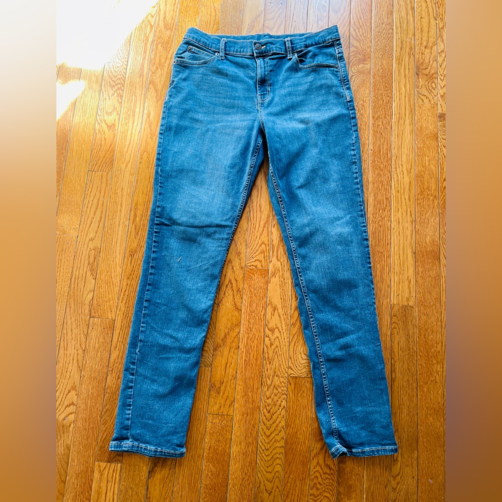 Boys Thereabouts Denim Slim Taper Husky Jeans Size 20